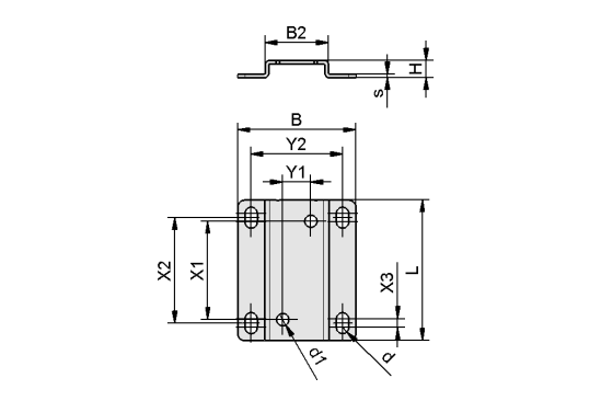 Dimensional drawing BEF-WIN FS